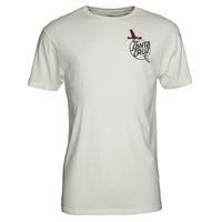 Santa Cruz Flash Hand Colour T-Shirt - Vintage White