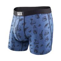 Saxx Vibe Boxers - Blue Hula