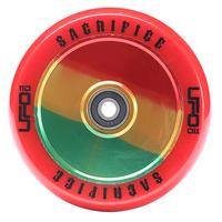 sacrifice ufo 110mm scooter wheel wbearings redjamaica