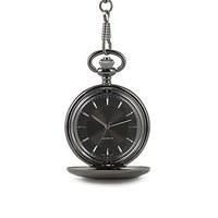 Satin Gunmetal Pocket Watch