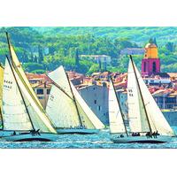 Sailing At Saint-Tropez 1000 Piece Jigsaw Puzzle