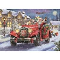Santa\'s Christmas Present 1000 Piece Jigsaw FREE 2016 Puzzle Calendar