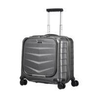 samsonite lite biz spinner rolling tote 17 eclipse grey 74414