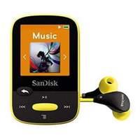 sandisk clip sport 8gb mp3 player yellow