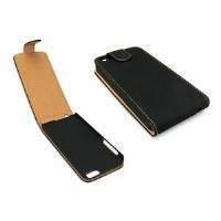 sandberg flip pouch skin black for iphone 5c