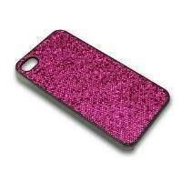sandberg cover glittering case purple for iphone 44s
