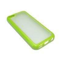 sandberg cover hard soft frame green for iphone 5c