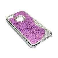 sandberg bling cover glitter purple for iphone 5