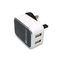 sandberg ac charger dual usb 2a uk