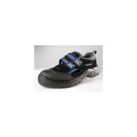 Safety and work shoes S1 in sporty look, colour black / blue, size 6