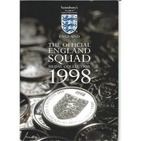 Sainsbury\'s Official England Football Squad 1998 Medal Collection