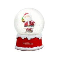 Santa Snow Globe