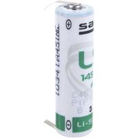 Saft LS14500CLG AA Size 2600mAh Lithium Battery Cell 3.6V