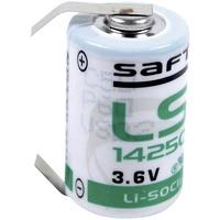 saft ls14250clg 12 aa size 1200mah lithium battery cell 36v