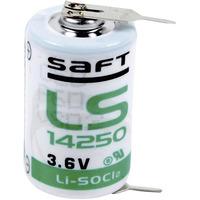 saft ls142502pf 12 aa size 1200mah lithium battery cell 36v