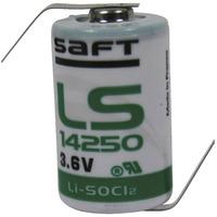 Saft LS14250HBG 1/2 AA Size 1200mAh Lithium Battery Cell 3.6V