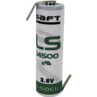 saft ls14500hbg aa size 2600mah lithium battery cell 36v