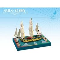 sails of glory hms leopard 1790 hms isis 1774