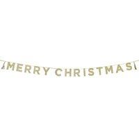 Say It With Glitter Merry Christmas Banner