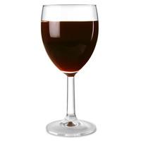 Savoie Wine Glasses 12.4oz LCE at 125ml, 175ml & 250ml (Pack of 6)