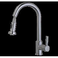 Saru Kitchen Sink Mixer Tap with Pull-Out Rinse Spray