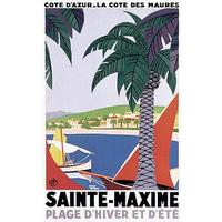 Sainte Maxime By Roger Broders