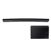 samsung elite hwj7500 curved 320w soundbar in black with wireless subw ...