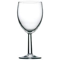 Saxon Nucleated Wine Goblets 340ml CE Marked at 125ml 175ml and 250ml Pack of 48