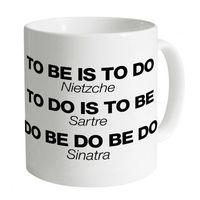 Sartre Sinatra Mug
