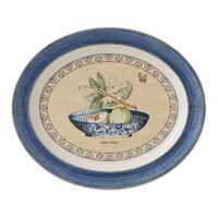 sarahs garden oval dish 42cm