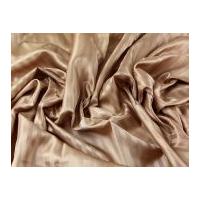 satin stripe patterned acetate lining dress fabric camel gold