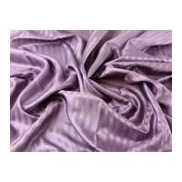 Satin Stripe Patterned Acetate Lining Dress Fabric Lilac