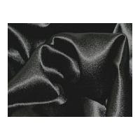 Satin Backed Crepe Bridal Fabric Black