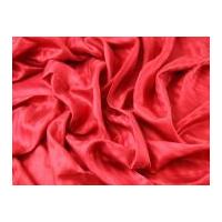 Satin Stripe Patterned Acetate Lining Dress Fabric Red