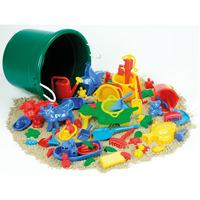 sand amp water play set in giant tub