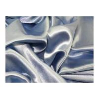 Satin Backed Crepe Bridal Fabric Mill Blue