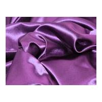 Satin Backed Crepe Bridal Fabric Purple