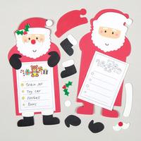 Santa Christmas Wish List Kits (Pack of 15)