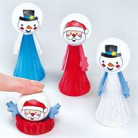 Santa & Snowman Pop-up Pals (Pack of 4)