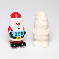 santa ceramic gnomes box of 4