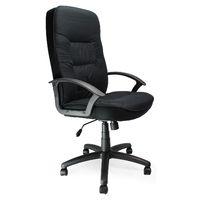 Sailsbury High Back Fabric Managers Chair Sailsbury High Back Black