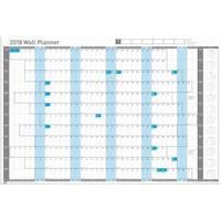Sasco 2018 Mounted Wall Planner Ref 2401799-2018 2401883