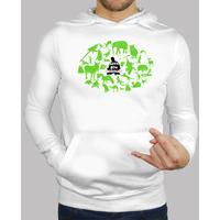 save the animals white sweatshirt