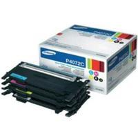 samsung p4072c rainbow toner kit black magenta cyan yellow for