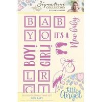 Sara Signature Little Angel Collection - New Baby Stamp