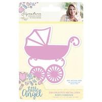 sara signature little angel collection baby carriage die