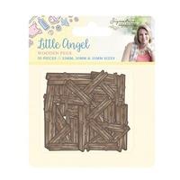 Sara Signature Little Angel Collection - Wooden Pegs