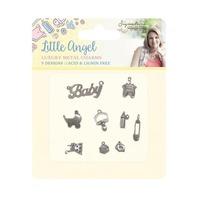 sara signature little angel collection metal charms