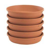 sankey terracotta plastic saucer dia30cm