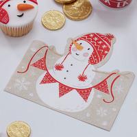 Santa and Friends Party Paper Napkins